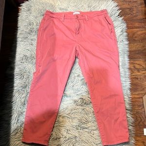 Pink jeans